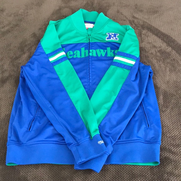 Seattle Seahawks full zip jacket Mitchell & Ness - Picture 4 of 8